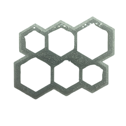 Форма для леденцов "Соты" микс размеров